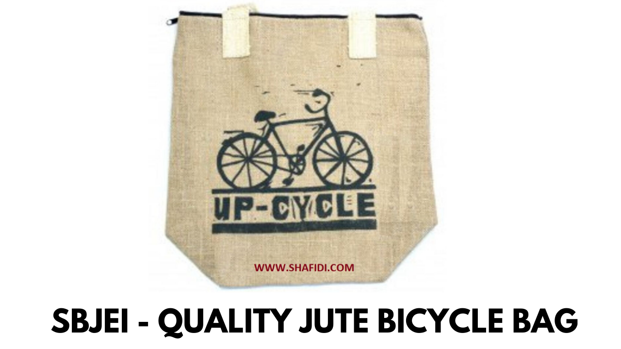 JUTE BICYCLE BAG